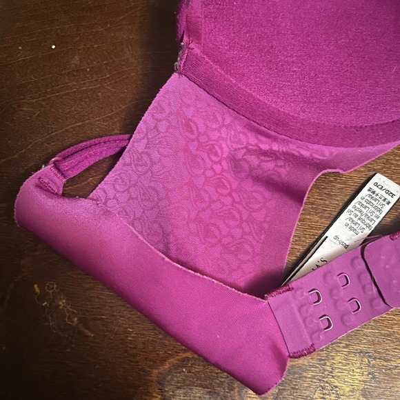 Victoria's Secret Purple Push Up Bra 32D - Picture 3 of 5